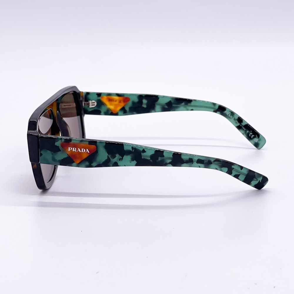 NEW PRADA UNISEX PR22YS 2AU06B SUNGLASSES GREEN PR 22YS NEW PRADA SPR 22Y - Picture 6 of 9
